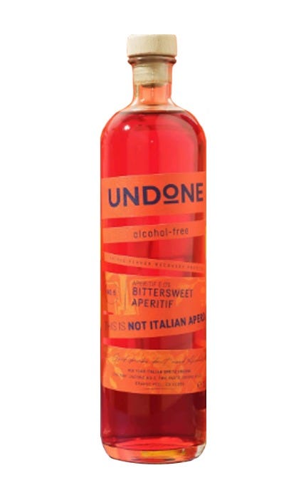 Undone Not Italian Apero Non Alcoholic 700 mL