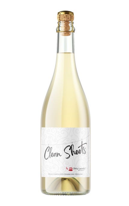 Dirty Laundry Vineyard Clean Sheets De-Alcoholized Sparkling 750 mL