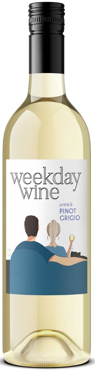 Weekday Wine Pinot Grigio 750 mL