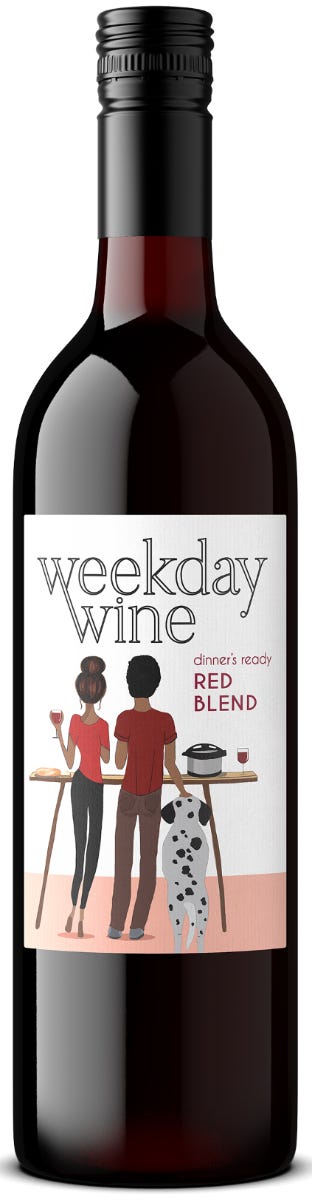 Weekday Wine Red Blend 750 mL