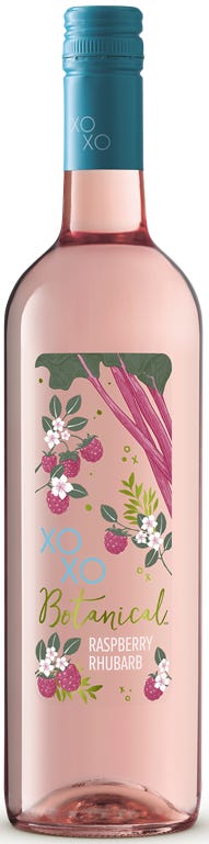 XOXO Botanicals Raspberry Rhubarb 750 mL